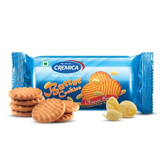 CREMICA BUTTER GOLD COOKIES 132GM.