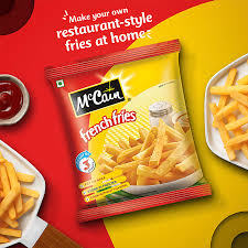 MCCAIN FRENCH FRIES 450 GM POUCH.