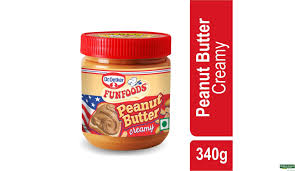 FUN FOOD PEANUT BUTTER CREAMY 340 GM.JAR