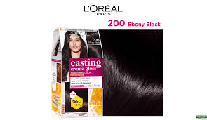 LOREAL CASTING CREME (200) EBONY BLACK 160 ML BOX