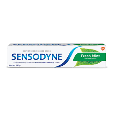 SENSODYNE FRESH MINT TOOTH PASTE 80 GM TUBE.