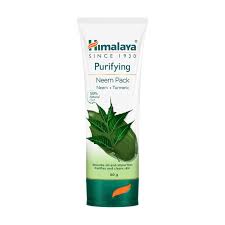 HIMALAYA FACE PACK NEEM PURIFYING 50 GM TUBE.