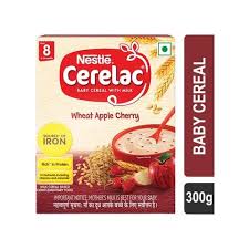 NESTLE CERELAC 2 WHEAT APPLE CHERRY 300 GM BOX