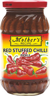 MOTHERS RECIPE RED CHILLI STUFFED PICKLE 400GM