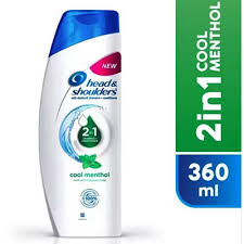 HEAD & SHLDR 2IN1 COOL MNTHL 360ML
