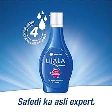 UJALA SUPREME 250 ML BOTTLE.