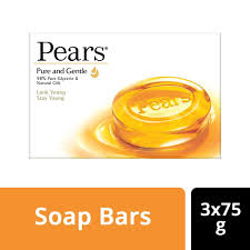 PEARS PURE & GENTLE 3*75GM