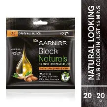 GARNIER COLOUR (2) NATURAL BLACK 40 GM.POUCH