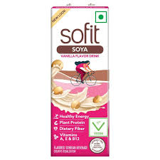 SOFIT SOYA MILK VANILLA 200 ML.TETRA