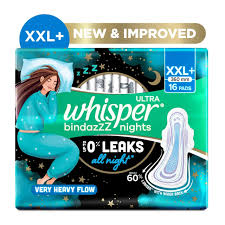 WHISPER ULTRA NIGHTS XXL+ 16PADS