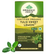 ORGANIC INDIA TULSI SWEET LEMON TEA 18 TEA BAG