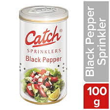 CATCH BLACK PAPPER 100 GM JAR.TABLE