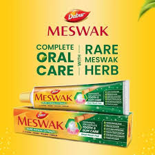 DABUR MESWAK COMPLETE ORAL CARE 200 GM TUBE.