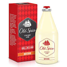 OLD SPICE AFTER SHAVE LOTION MUSK 100 ML BT.