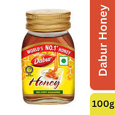 DABUR HONEY 100 GM BOTTLE.
