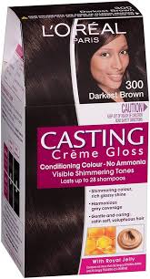 LOREAL CASTING 300 DARKEST BROWN MRP299