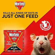 MORTEIN POWER GARD RAT KILLER CAKE 25 GM