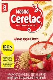 NESTLE CERELAC 2 WHEAT APPLE CHERRY 300 GM BOX