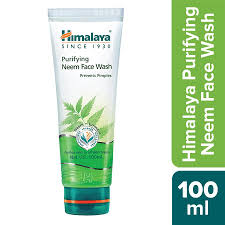 HIMALAYA FACE WASH NEEM 100 ML TUBE.