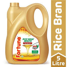 FORTUNE RICE BRAN 5 LTR JAR.