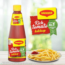 MAGGI KETCHUP RICH TOMATO 1 KG BOTTLE.