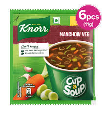 KNORR CUP-A-SOUP MANCHOW VEG 12 GM.SACHET