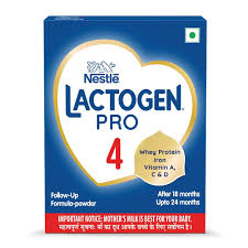 NESTLE LACTOGEN 4 POWDER 400 GM BOX.