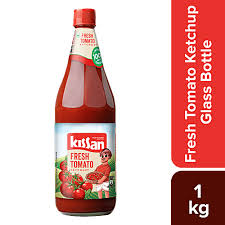 KISSAN TOMATO KETCHUP 1 KG BOTTLE.