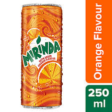Z MIRINDA ORANGE CAN 250 ML