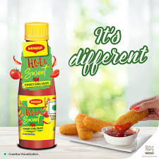 MAGGI SAUCE HOT & SWEET TOMATO CHILLI 200 GM BT
