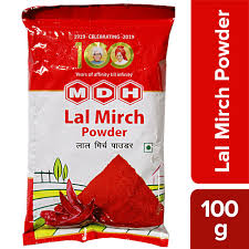 MDH LAL MIRCH POWDER 100 GM POUCH.