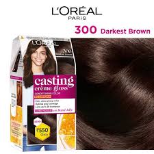 LOREAL CASTING 300 DARKEST BROWN MRP299