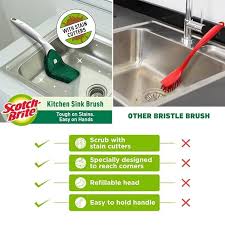 SCOTCH BRITE KITCHEN SINK BRUSH 1PC