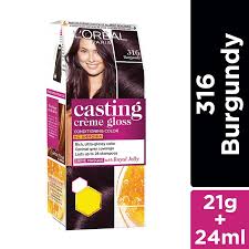 LOREAL CASTING CREAM (316) BURGUNDY 160 ML.BOX
