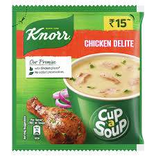 KNORR CUP A SOUP CHICKEN DELITE 13 GM.POUCH