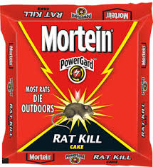 MORTEIN POWER GARD RAT KILLER CAKE 25 GM