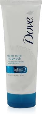 DOVE FACE WASH DEEP PURE 100 GM.TUBE