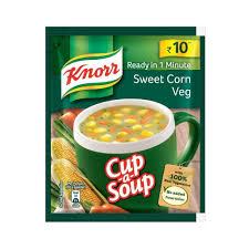 KNORR CUP-A-SOUP SWEET CORN VEG 15 GM SACHET