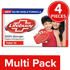 LIFEBUOY TOTAL SOAP 4*125 GM SET
