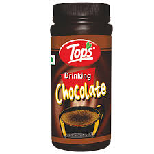 TOPS DRINKING CHOCLATE 100 GM JAR.