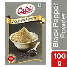 CATCH BLACK PEPPER POWDER 100 GM CRTN.