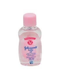 JOHNSON BABY OIL 50 ML BOTTLE.