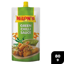 NILONS GREEN CHILLI SAUCE 80GM