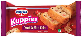 KUPPIES FRUIT N NUT CAKE 125GM