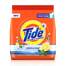 TIDE REGULAR PLUS+ DETERGENT POWDER 500 GM POUCH.