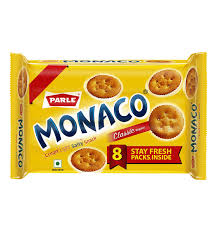 PARLE MONACO CLASSIC SALTY BISCUITS 80 GM.