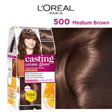 LOREAL CASTING CREME (500) MEDIUM BROWN 160 ML BOX