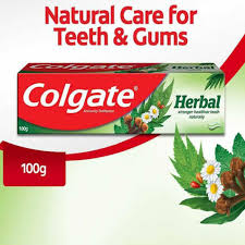 COLGATE HERBAL TOOTH PASTE 100 GM TUBE.
