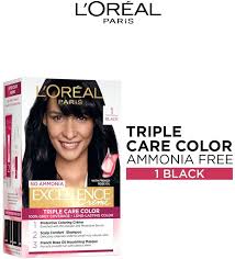 LOREAL EXCELLENCE (1) BLACK 180 ML BOX.