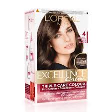 LOREAL EXCELLENCE (4) NATURAL DARK BROWN 180ML BOX